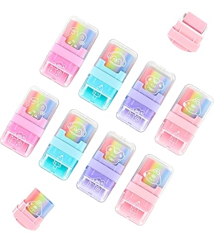 Amazon.co.jp: 平成レトロ ローラー消しゴム 平成女児 クローバー