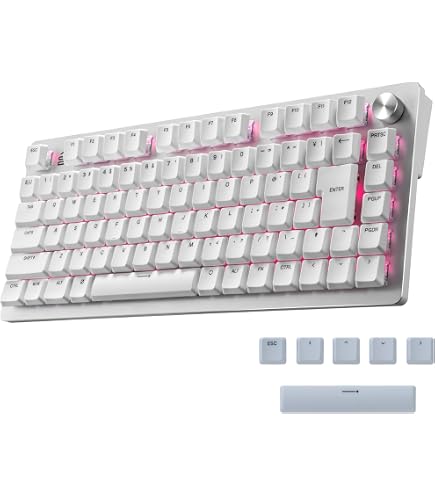 Amazon | RK ROYAL KLUDGE M87 ワイヤレス ゲーミングキーボード
