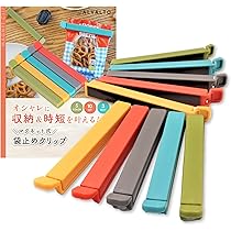 Amazon.co.jp: ALVALTO マグネット式 袋止めクリップ 【10個セット