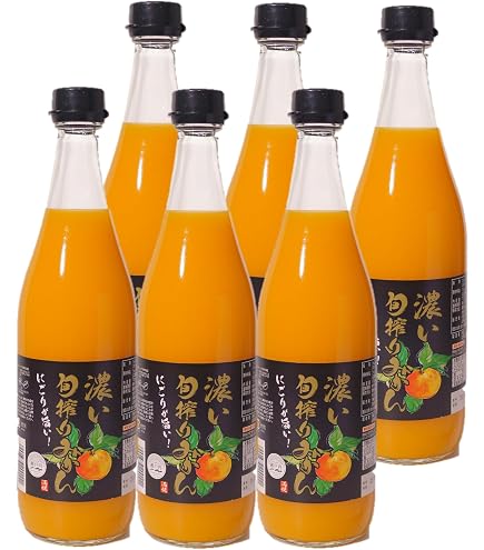 Amazon.co.jp: 山北みらい 山北みかんストレートジュース 720ml : 食品