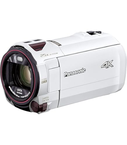 パナソニック デジタルハイビジョンビデオカメラ HC-W850M-W