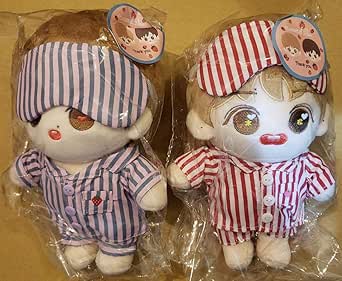 新しい 洋服12着セット ぬいぐるみ2体 cm チャンミン ユノ ユンホ 東方神起 アイドル Csjla Pe