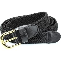 Braided Elastic Woven Stretch Belt 