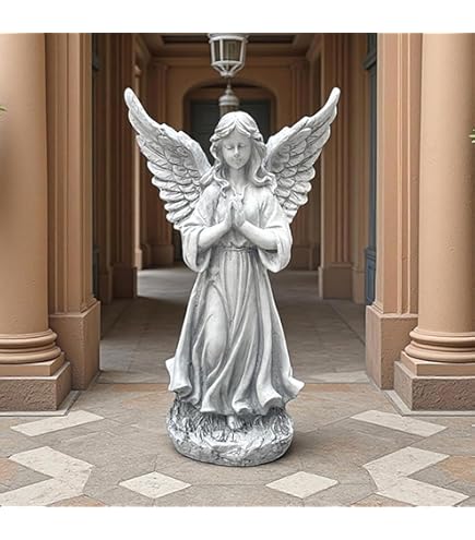 Amazon.co.jp: 天使置物 ウリエル アークエンジェル サイズ大 : ホーム