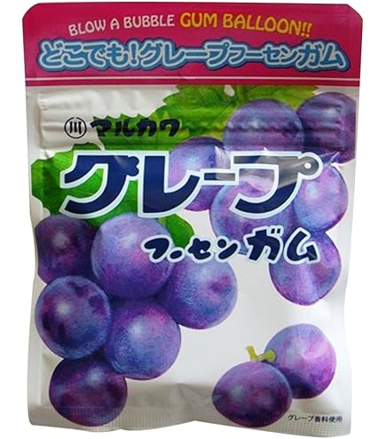 Amazon.co.jp: 丸川製菓 チャック袋シャインマスカットガム 37g×10袋