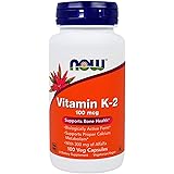 ビタミン K-2 100mcg 100mcg vitamin K-s Now Foods ナウフーズ カプセル 100個 (x 1) [並行輸入品]