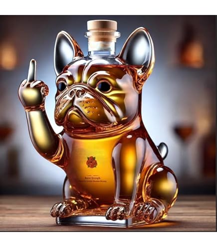 Amazon.co.jp: 1000ML ウイスキーボト 置物 彫像 - ウィスキ一デカンタ