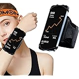 HLOMOM アームバンド ランニングアームバンド 360度回転 スマホ腕ホルダー 4-6.5インチiPhone/Android全機種に適用 通気 防汗 (14~28cm)