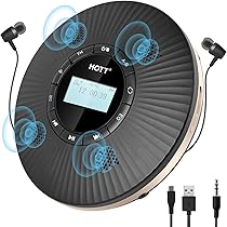 Amazon.co.jp: HOTT ポータブル CD プレーヤー Bluetooth対応
