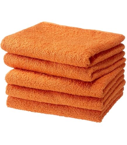 Amazon｜ホテル ロング 5枚セット ロングフェイスタオル 日本製 泉州