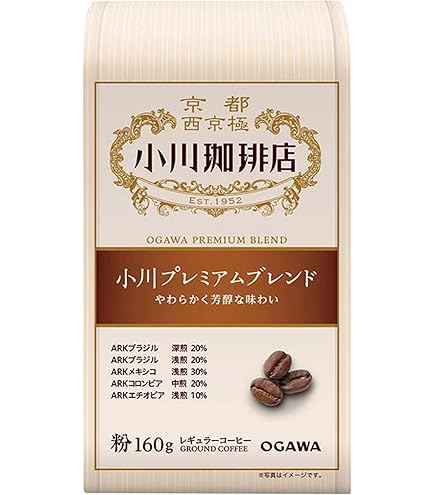 Amazon.co.jp: 小川珈琲 期間限定 春珈琲 粉 160g ×3個 : 食品・飲料・お酒
