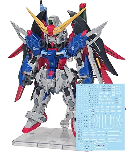 Amazon | ［MGSD］フリーダムガンダム用 水転写式デカール - ブラック