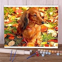 アクリル画 犬  絵画 動物 原画】Chihuahua 2 犬イラストアート A4 アクリル画／鉛筆画