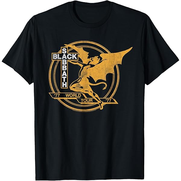 Amazon | [Black Sabbath] T Shirt Us Tour 78 Band Logo 新しい 公式