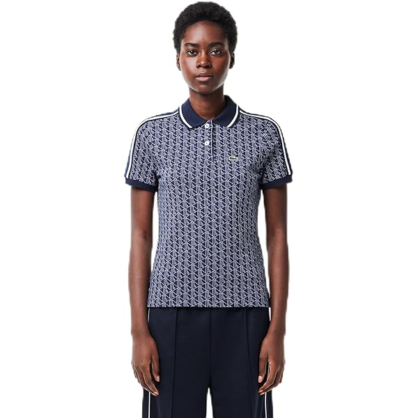 Amazon | [Lacoste] コットン100% ピケ ポロシャツ（半袖） [公式