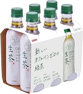 Amazon キリン 生茶デカフェ 430ml 6本 生茶 お茶飲料 通販