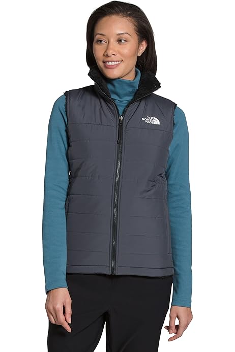 women's north face tamburello vest black