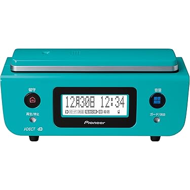 パイオニア かんたんコードレスホン 子機2台付 ナンバー