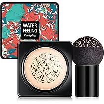 シガイア　BBクリーム　クッションファンデ　日焼け止め　パフセット Amazon | エアクッションBBクリーム マッシュルームパフ付き