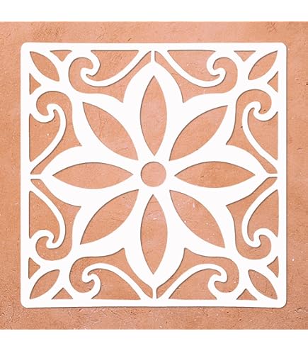 Patio Stencil GSS Designs Reusable 12x12Inch Laser Cut Painting ...