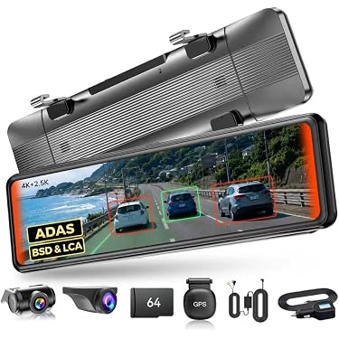 ドライブレコーダー ミラー型⭕️SONY製 ⭕️4KHD画質 降圧ケーブル ドラレコ ドライブレコーダー ミラー型⭕️SONY製 ⭕️4KHD画質 降圧ケーブル