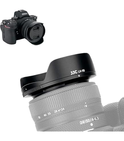 Amazon | JJC レンズフード + UV フィルター Nikon Nikkor Z 24-50mm