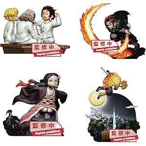 プチラマシリーズ 鬼滅の刃 情景乃箱 其の壱の編 (BOX) 約70mm PVC製 塗装済み完成品フィギュア