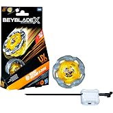 Beyblade X Wand Wizard 5-70DB UX Starter Pack avec haut de type endurance et lanceur ; authentique Takara Tomy Battle Tops Jeux/jouets pour garçons et filles 8 ans et plus