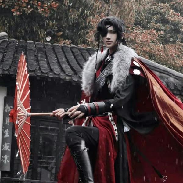 Amazon.co.jp: [XINQPJSKL] 天官賜福鬼王 花城 コスプレ衣装(ウィッグ