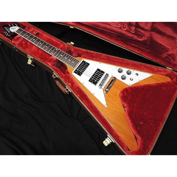 Amazon | Gibson 70s Flying V Antique Natural ギブソン フライングV