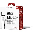 IK Multimedia iRig Mic Lav 2Pack ラベリアマイク (ピンマイク)【国内正規品】