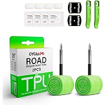 Amazon | 2本セット CYCLAMI 30g 超軽量ロードバイクTPUインナー
