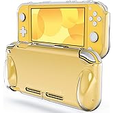 JETech Protective Case for Nintendo Switch Lite 2019, Grip Cover with Shock-Absorption and Anti-Scratch Design (HD Clear)