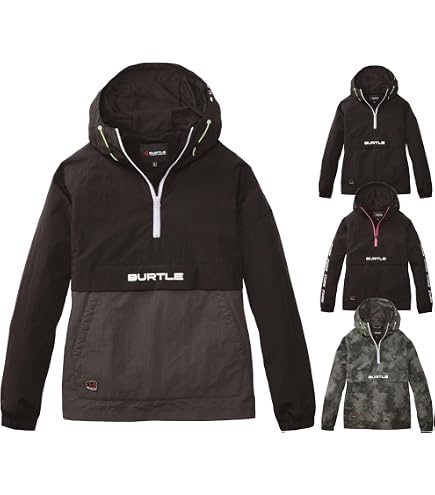 Amazon.co.jp: BURTLE バートル 秋冬用 アノラックパーカー(ユニ