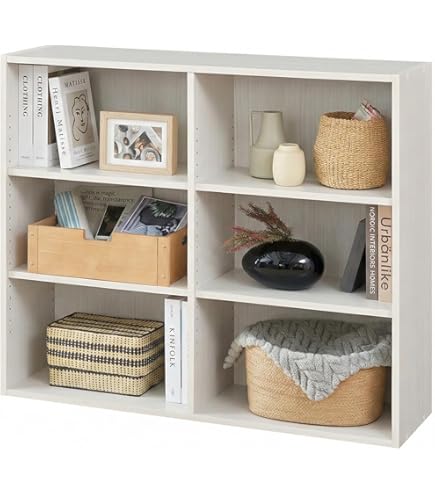 Amazon｜サンゴ 9マスラック 幅106 ホワイト オープンラック