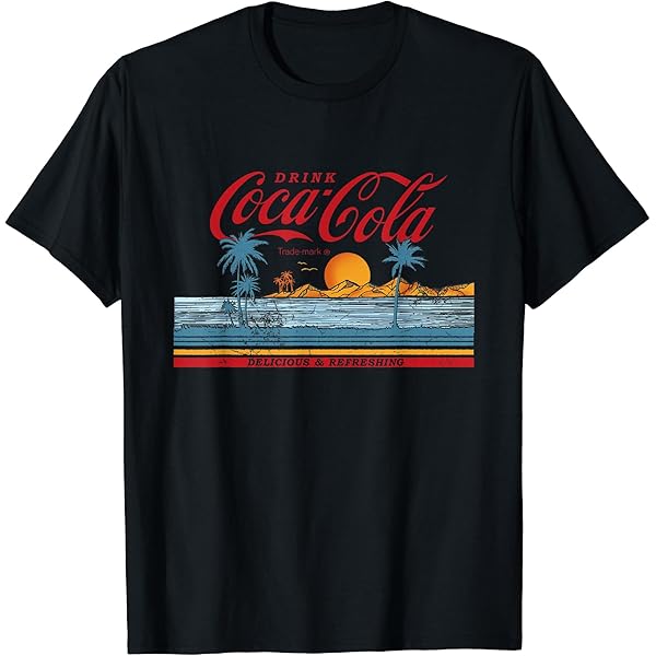 Amazon | コカ・コーラ レトロボトルクレート Tシャツ | Tシャツ