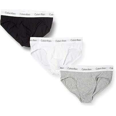 カルバンクライン  (CK) 下着 アンダーウェア ブリーフ ビキニ コットン 3枚セット NB3999 020 メンズ グレー ブリーフ メン Amazon | [Calvin Klein] ブリーフ ビキニ コットン 3枚セット 下着