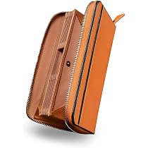 Amazon | 財布 メンズ 長財布 栃木レザー 本革 ボックス型の小銭入れ