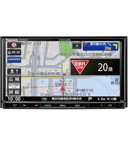 Amazon.co.jp: Panasonic CN-RE04D Strada CN-RE04D Car Navigation