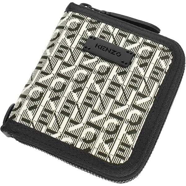 Amazon | [ケンゾー]小銭入れ ZIP WALLET ブラック BLACK FD55PM823L41