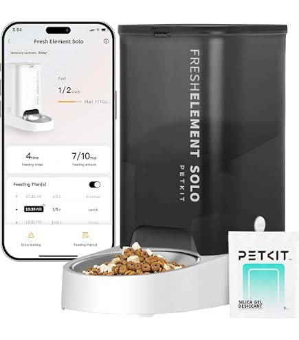 Amazon.co.jp: [neikonu store-petkit]ペット用スマート給餌器 P570-WH