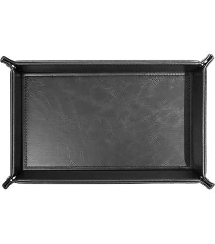 Amazon｜[HIGH FIVE] 正方形 レザートレー トレイ 小物入れ