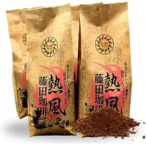 Amazon.co.jp: 【4種飲み比べセット】藤田珈琲 熱風ブレンドセット 粉