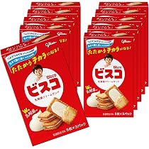 Amazon.co.jp: ビスコ bisco glico 乳酸菌クリームサンド ビスケット