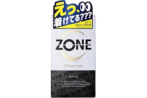 ジェクス 圧倒的解放感【ZONE (ゾーン)】コンドーム プレミアム 5個入【ステルスゼリーαによる、うすさを超える気持ちよさ】
