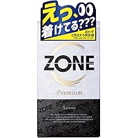 ジェクス 圧倒的解放感【ZONE (ゾーン)】コンドーム プレミアム 5個入【ステルスゼリーαによる、うすさを超える気持ちよさ】