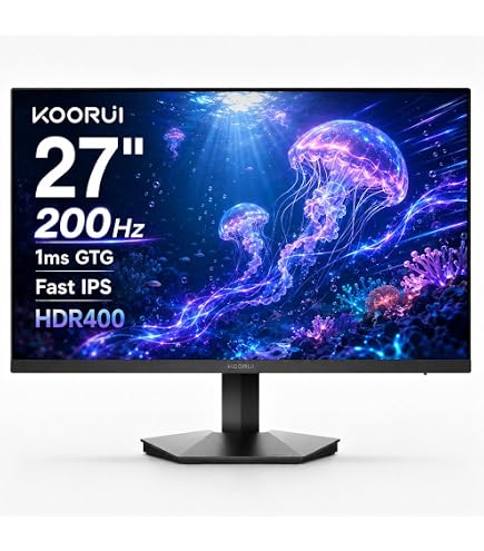 Amazon.co.jp: KOORUI ゲーミングモニター 27インチ WQHD(2560x1440