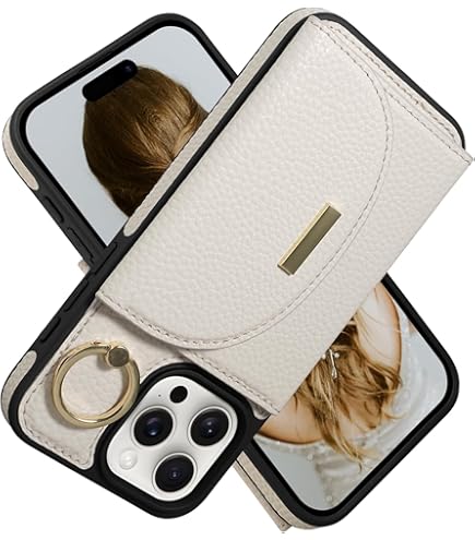 Casewind Case For IPhone 16 Pro Max Wallet Case Glitter [Screen