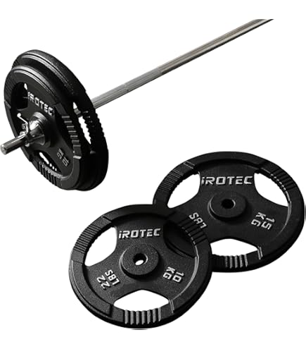 Amazon | IROTEC（アイロテック）ショートラバーバーベルセット 径28mm