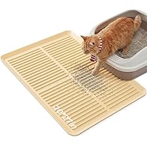 Amazon | Ycozy シリコーン猫砂マット トレイタイプ 68×50cm 大サイズ